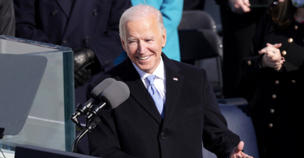 Joe Biden warns against threat of white supremacy during inauguration speech