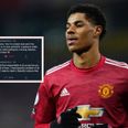 Marcus Rashford responds to racist abuse received after Arsenal draw