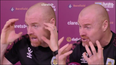 Sean Dyche shows his lighter side in hilarious press conference