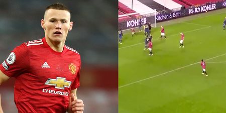 Scott McTominay shows ‘no mercy’ with his reaction to Man Utd’s ninth goal