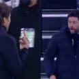 Antonio Conte involved in heated exchange with Juventus president