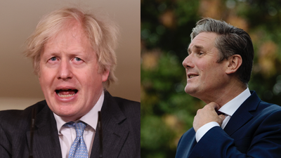 Boris Johnson closes gap on Keir Starmer’s approval ratings