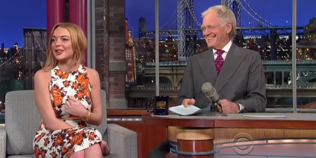 David Letterman faces fresh backlash over 2013 interview with Lindsay Lohan