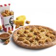 Pizza Hut are now doing a KFC Popcorn Chicken pizza