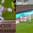 Iranian footballer produces ridiculously long somersault throw