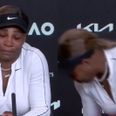 Serena Williams leaves pressroom in tears after semifinal defeat to Naomi Osaka