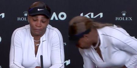 Serena Williams leaves pressroom in tears after semifinal defeat to Naomi Osaka