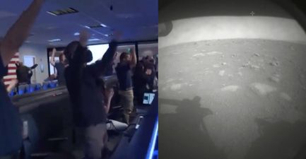 WATCH: The moment NASA Mars Rover Perseverance touches down