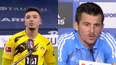 Jadon Sancho channels inner Joey Barton with German accent in post-match interview