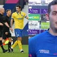 Angry Lewis Dunk says referee Lee Mason gave go ahead for quick free kick