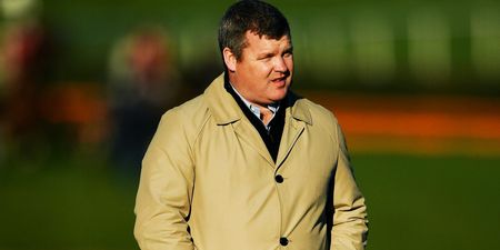 Trainer Gordon Elliot releases statement on photo of him sitting on top of dead horse