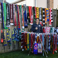 The teenager swapping maple syrup for football scarves from around the world