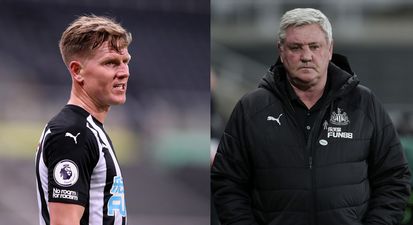 Matt Ritchie apologises to Steve Bruce for bust-up in training