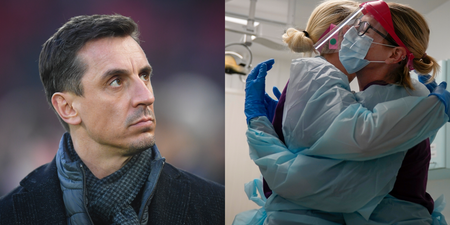 Gary Neville starts campaign to stage nationwide protest against 1% pay increase for nurses