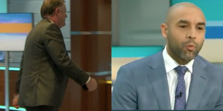 Alex Beresford speaks out after Piers Morgan storms off Good Morning Britain