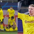Erling Haaland angers Sevilla players by taunting goalkeeper after scoring penalty