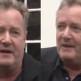 Piers Morgan speaks to Sky News outside his home after quitting GMB