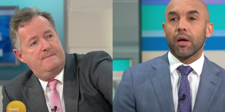 Alex Beresford finally responds to Piers Morgan after their feud