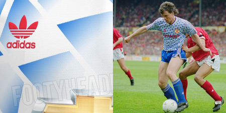 Leaked Man Utd away kit to feature classic adidas logo