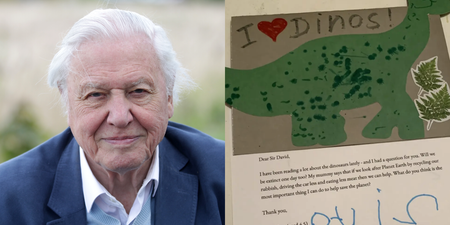 Sir David Attenborough responds to four-year-old who asked if humans will become extinct