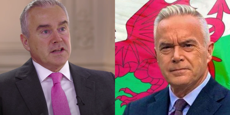 Huw Edwards ‘ordered’ to delete tweet of himself by Welsh flag by BBC bosses