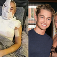 AJ Pritchard’s partner, Abbie Quinnen, pictured for first time since suffering third degree burns
