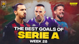 WATCH: Best goals from Serie A from week 28