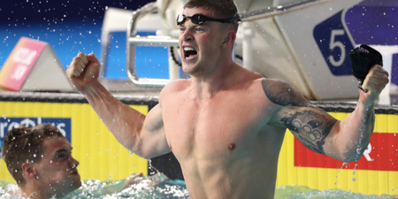 Olympic swimmer Adam Peaty says going vegan made him lose muscle