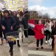 Conspiracy theorists descend on Chelmsford Tesco without face masks in bizarre protest