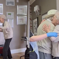 Husband surprises wife by moving into her care home in emotional reunion