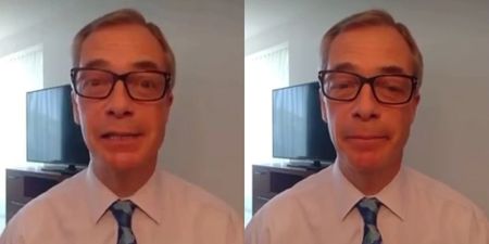 Nigel Farage ‘pranked’ into wishing happy birthday to ‘Huge Anus’