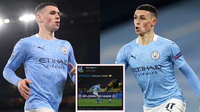 Phil Foden reportedly furious about tweet sent by management team after Champions League win