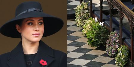 Meghan Markle leaves handwritten note on wreath at Philip’s funeral