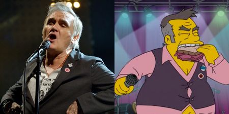 Morrissey calls The Simpsons ‘racist’ after showing him with his ‘belly hanging out’