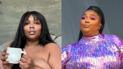 Lizzo shares unedited nude selfie to spark conversation on beauty standards