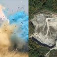 Gender reveal party using 80 pounds of explosives sets off earthquake reports