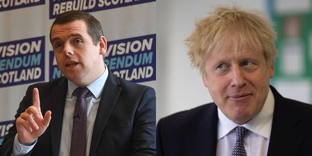 Boris Johnson must quit if he broke ministerial code, Scottish Tory leader says