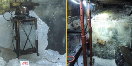 Melting glacier reveals cave full of forgotten WW1 artefacts