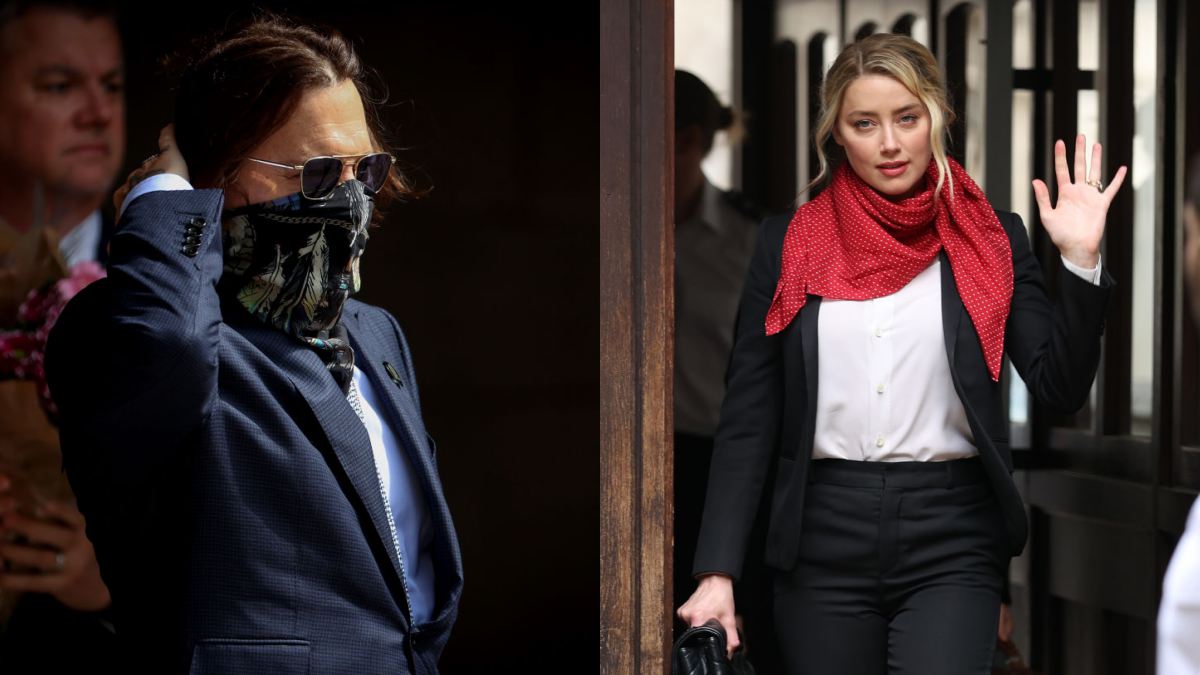 Johnny Depp and Amber Heard in court for libel case