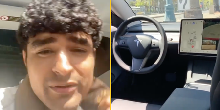 Man arrested for riding in back seat of driverless Tesla buys new car and does it again
