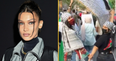 Bella Hadid cries for Palestine as she joins New York protests
