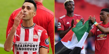 PSV’s Eran Zahavi edits Israel flag into Pogba and Diallo’s Palestine flag gesture