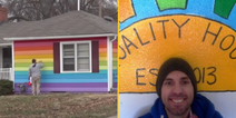 Man buys house opposite Westboro Baptist Church and paints Pride flag on it