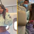 Model exposed by fellow passengers after posing for Insta photo in business class