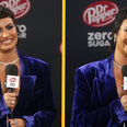 Demi Lovato criticised for holding a Dr Pepper zero sugar mic