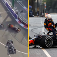 Verstappen crashes out and Hamilton runs off as chaos ensues at the Azerbaijan GP