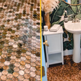 Viral TikTok shows woman glue 7,700 pennies to her bathroom, missing out on potential fortune
