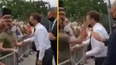 Emmanuel Macron slapped in face while greeting people on presidential tour