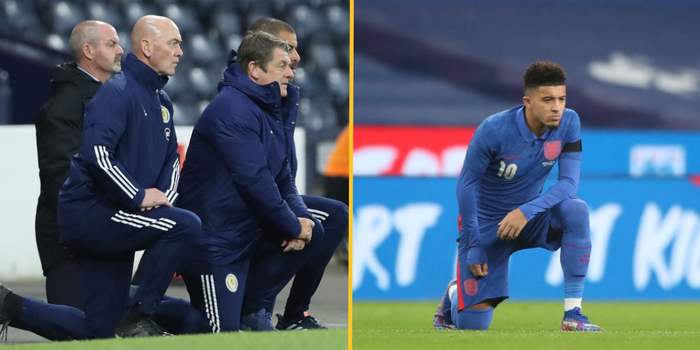Scotland will take the knee against England next Friday
