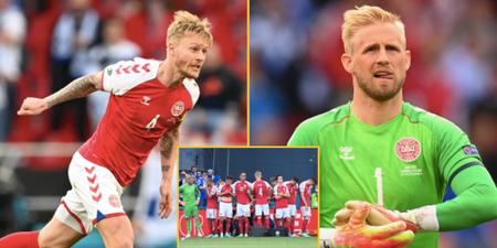 Denmark stars praised for saving Christian Eriksen after collapse in Euro 2020 match